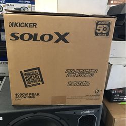 KICKER SOLO  L7X12 Speakers 🔊 For Sale