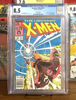 Uncanny X-Men #221 - CGC Graded 8.5