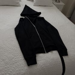 Rick Owens Mountain Hoodie Black