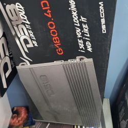 Brand New DS18 1800/4 Amplifier 