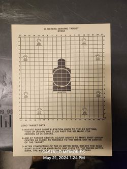 M4 ZERO TARGETS