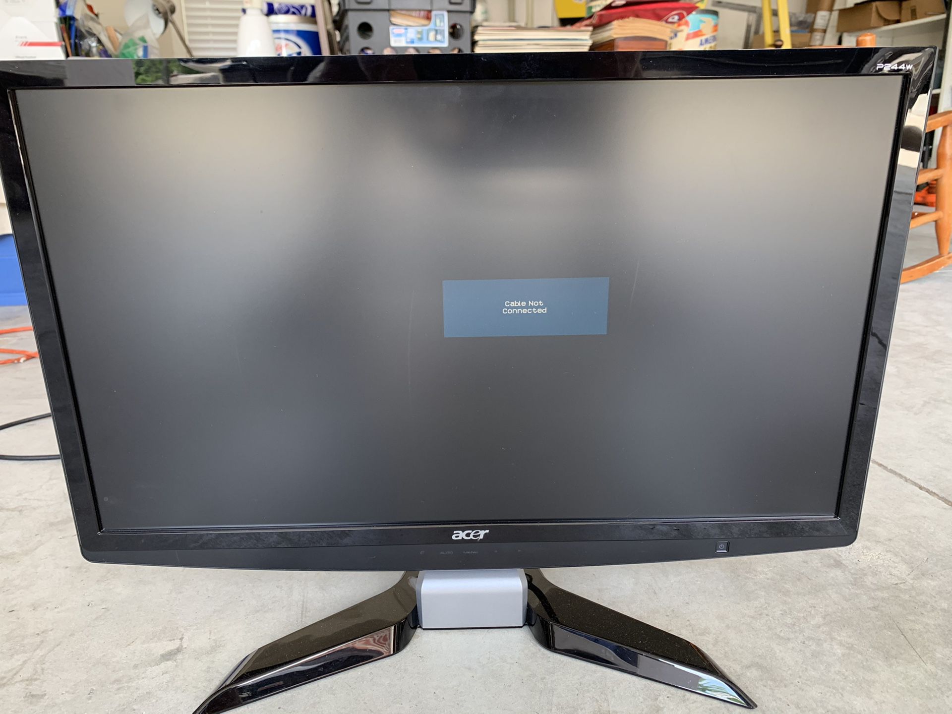 ACER - P244W (24” Monitor)