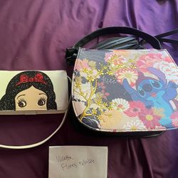 Loungefly Stitch Purse and Snow White Wallet