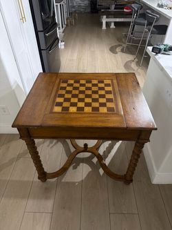 Vintage chest table