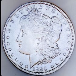 1894 O Morgan Silver Dollar Very Rare 