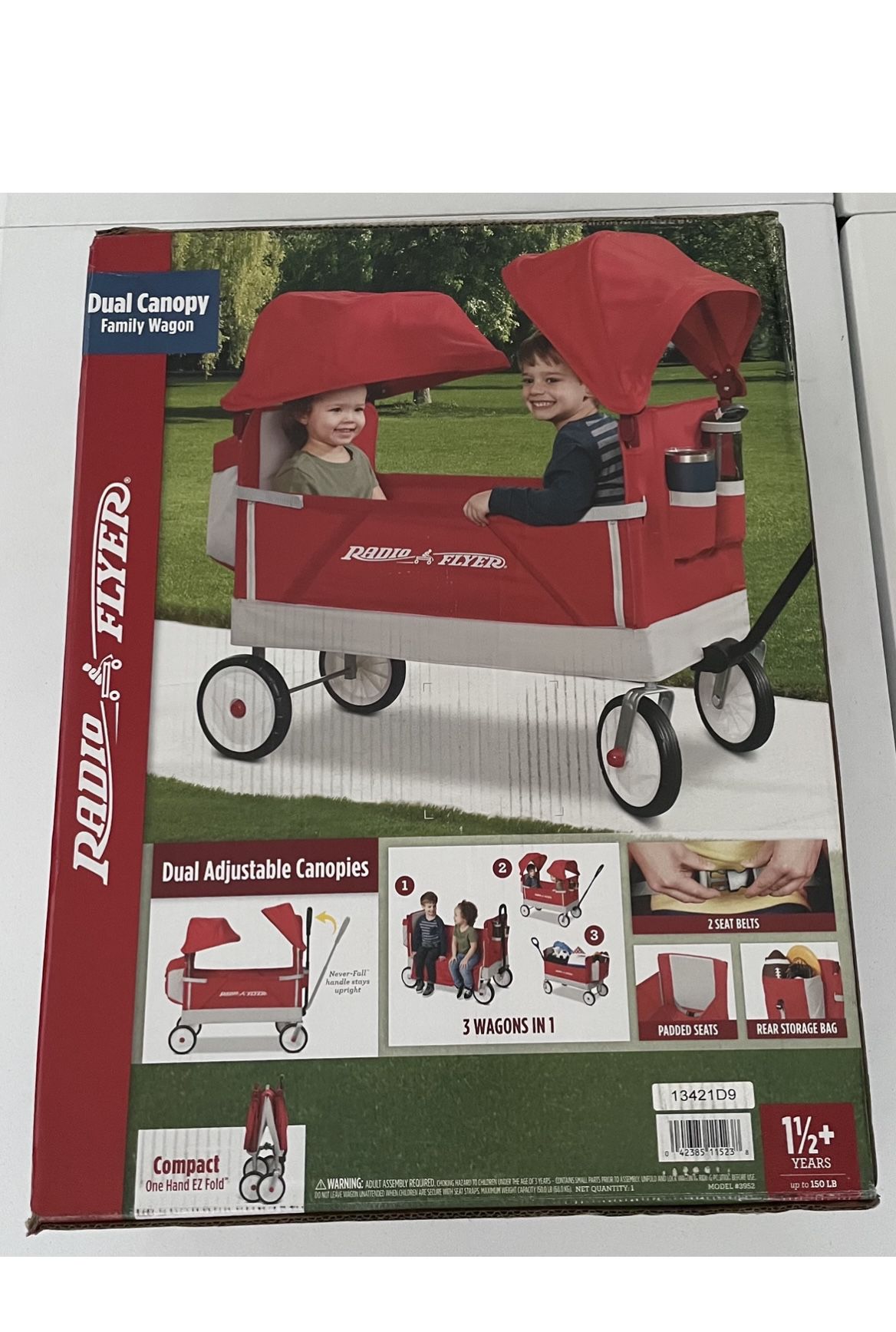 Radio Flyer Wagon With Canopies NEW!