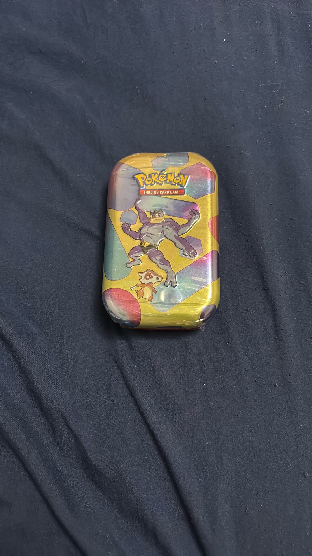 Prismatic Mini Tin Machamp Pokemon Collection