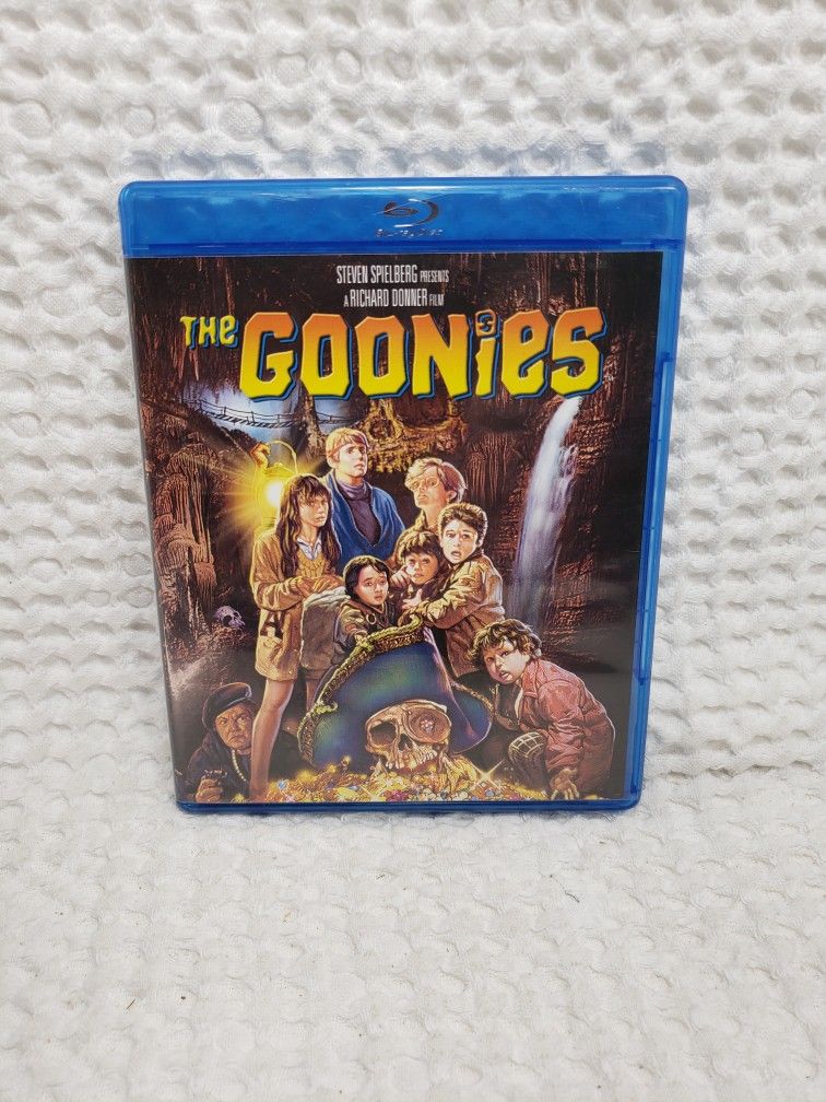 1985 The Goonies Blu-ray movie rated PG  