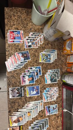 91 mint condition top players from the 1985 MLB SEASON