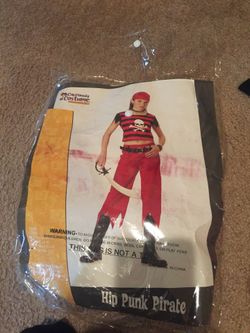 Pirate costume child large