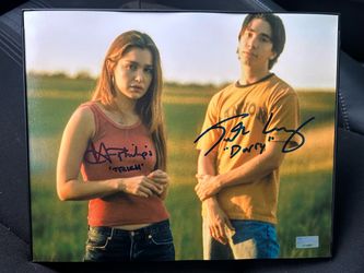 Jeepers Creepers signed poster
