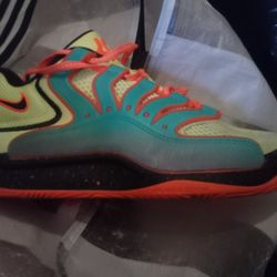 🔥💧 Nike KD 18 “Clear Jade / Liquid Lime” – NEW! M 7 – Crazy Colorw