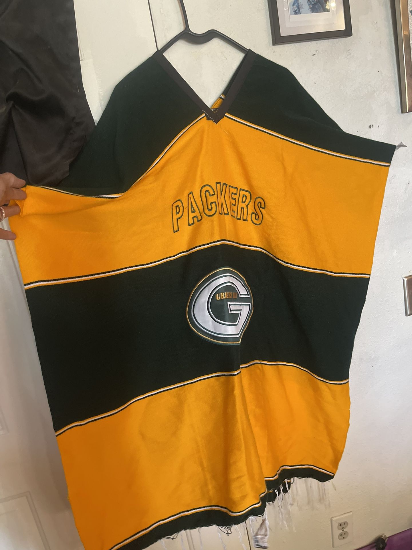 Green Bay Packets Poncho 