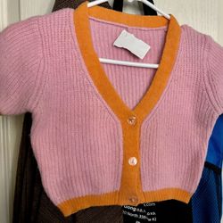 Women’s Crop Cardigan Sweater