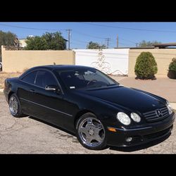 Mercedes-Benz’s, CL 500, 2 Door Coupe, Black 