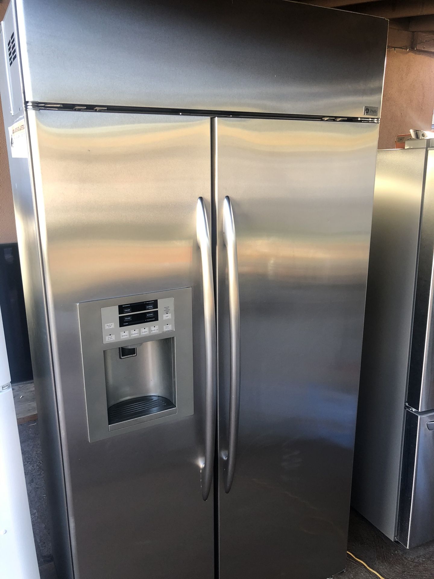 Beautiful Stainless GE Built In Refrigerator 42” Wide