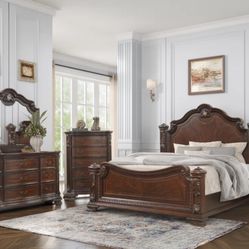Cal King Bedroom Set, Nightstands And Dressers 