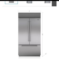 🔥 Sub-Zero 42” Built-In French Door Refrigerator/Freezer – Stainless Steel | Model: BI-42UFD/S/TH 🔥
