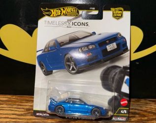 Hot Wheels Premium Nissan Skyline GT-R R34