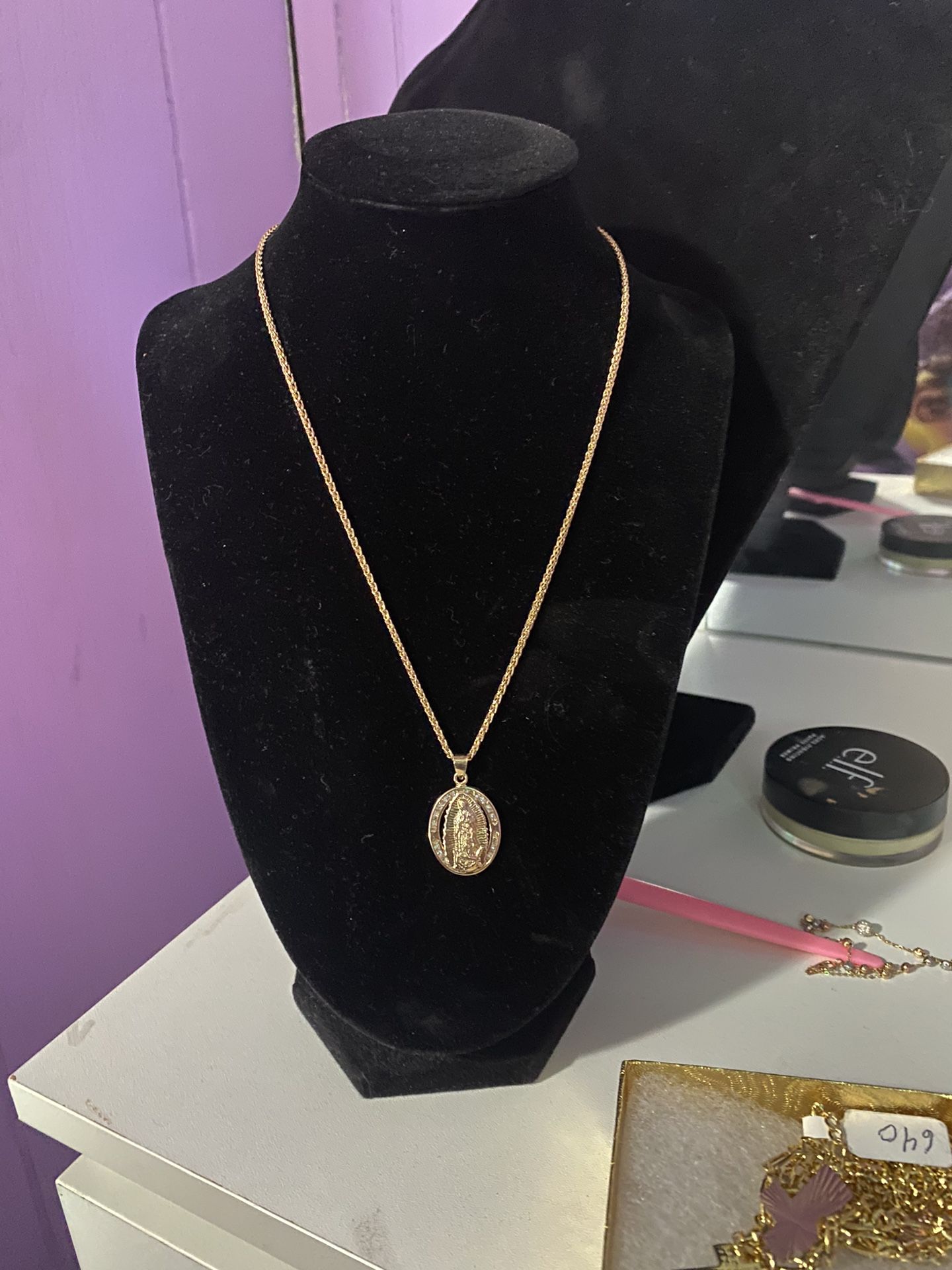 Cadena De 14k Oro-14k Gold Necklace