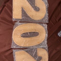 2026 Graduation Wood Numbers 
