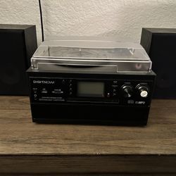 DIGITNOW Bluetooth Record Player