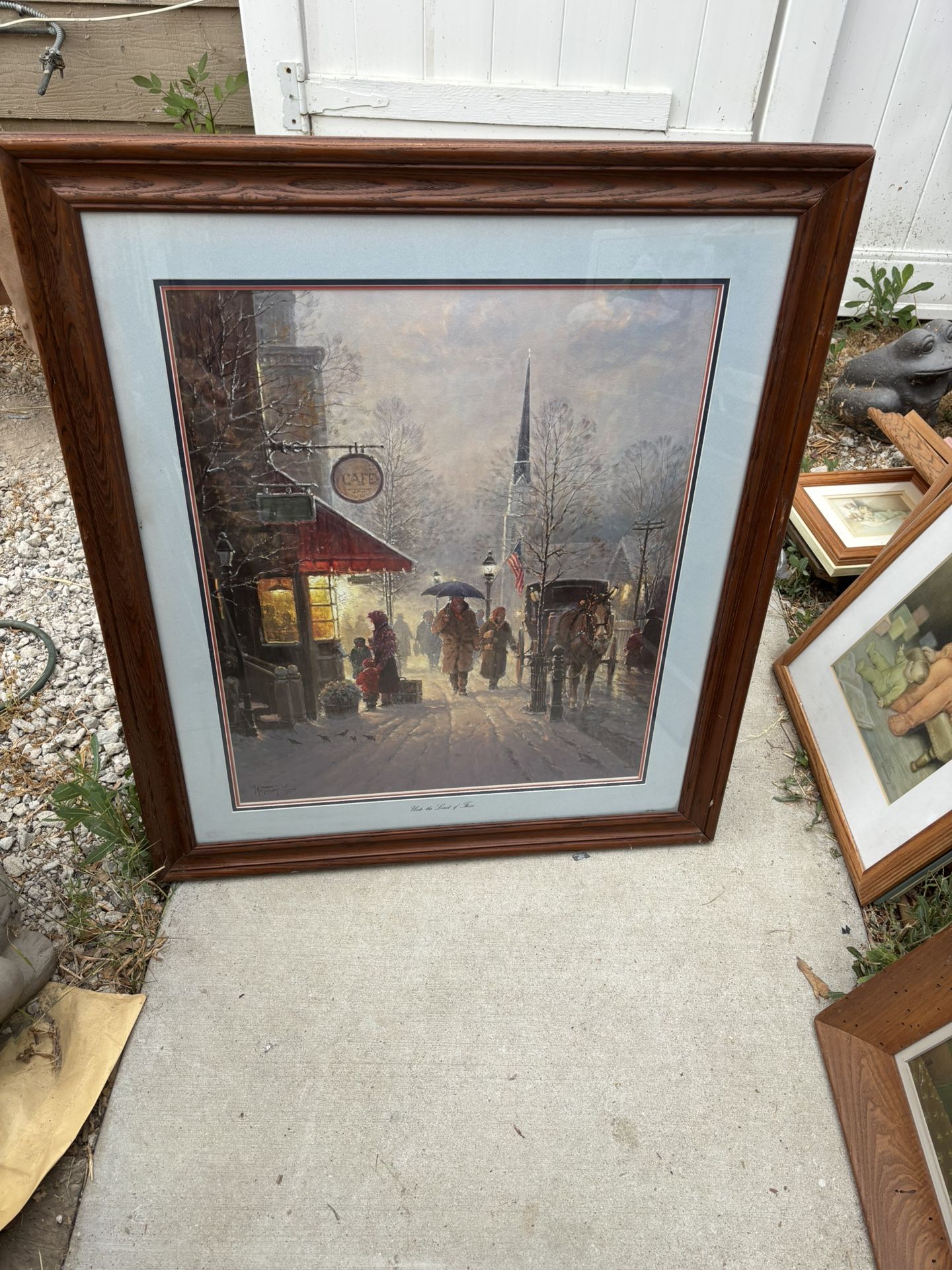 G. Harvey Unto The Least Of These Framed Art