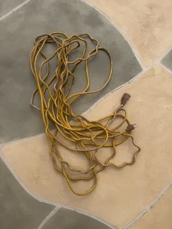 Yellow Extension Cord 50 feet