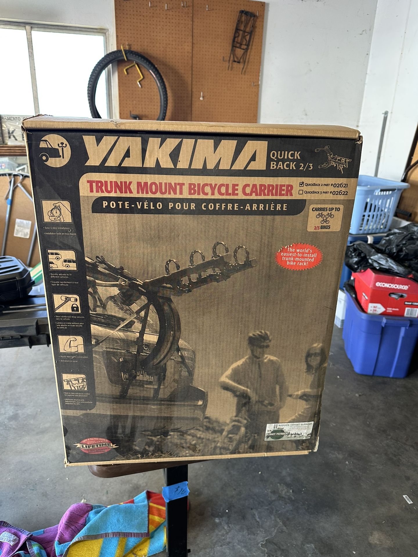 Yakima Trunk Rack bike