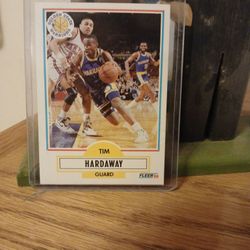 Fleer 90 Baskerball Card 