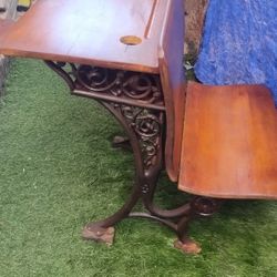 1889 Antique School Desk