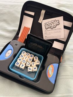 Boggle Game Folio Edition Travel Set