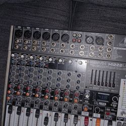 Studio equipment for sale - Behringer XENYX X1222USB audio mixer