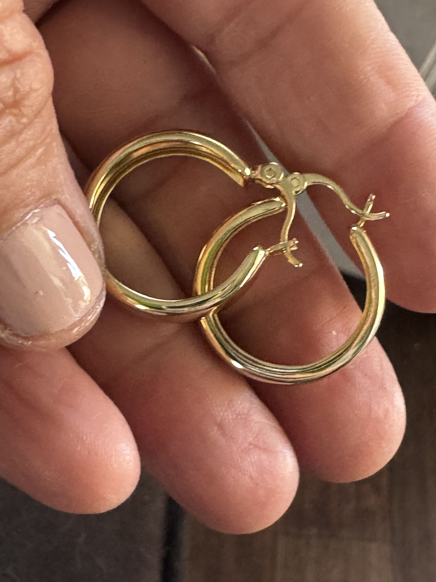 14k gold plated earrings