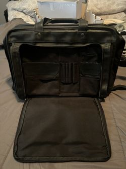 Leather Laptop Briefcase