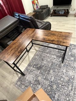 L shape Desk