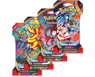 Pokemon TCG trading cards chaos rising packs