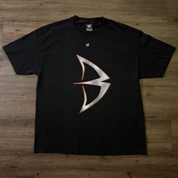 Men’s Vintage Black WWE Wrestlemaina Batista Graphic Tee