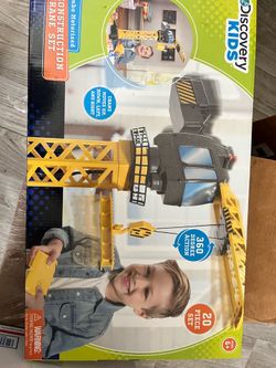 Discovery Kids Jumbo Motorized Crane Set
