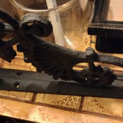 SHELF BRACKETS, Rusty Salvage Design Aged-look Decorative Shelf Brackets, 