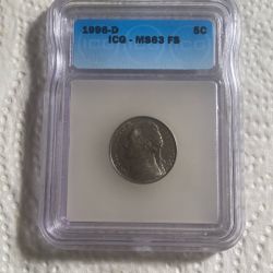 1996-D Nickel 