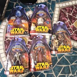 Star Wars episode 3 sneak preview lot