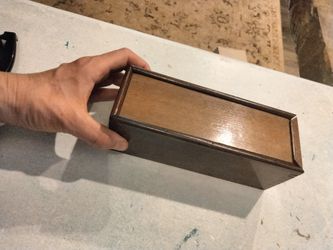 Portable Game Of Domino's In Nice wooded Box