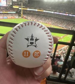 Ken Caminiti and Rene Cardenas Houston Astros 2024 Hall of Fame Weekend Commemorative Baseball 