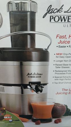 Jack La Lanne's Power Juicer- BRAND NEW