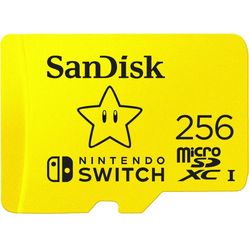 SanDisk 256GB microSDXC Card SDSQXAO-256G-GNCZN