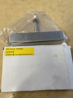 Gas collector box with electrode part#p02608002a