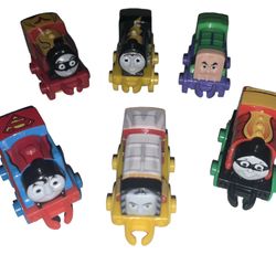 Thomas the Train and Friends Minis DC Lot of 6 Superman Black Adam Robin Lex