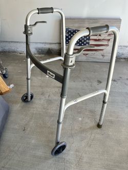 standard or rolling medical walker