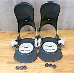 WOW Vintage Switch Standard X~ Snowboard Step-in Bindings w/Hardware Italian Medium